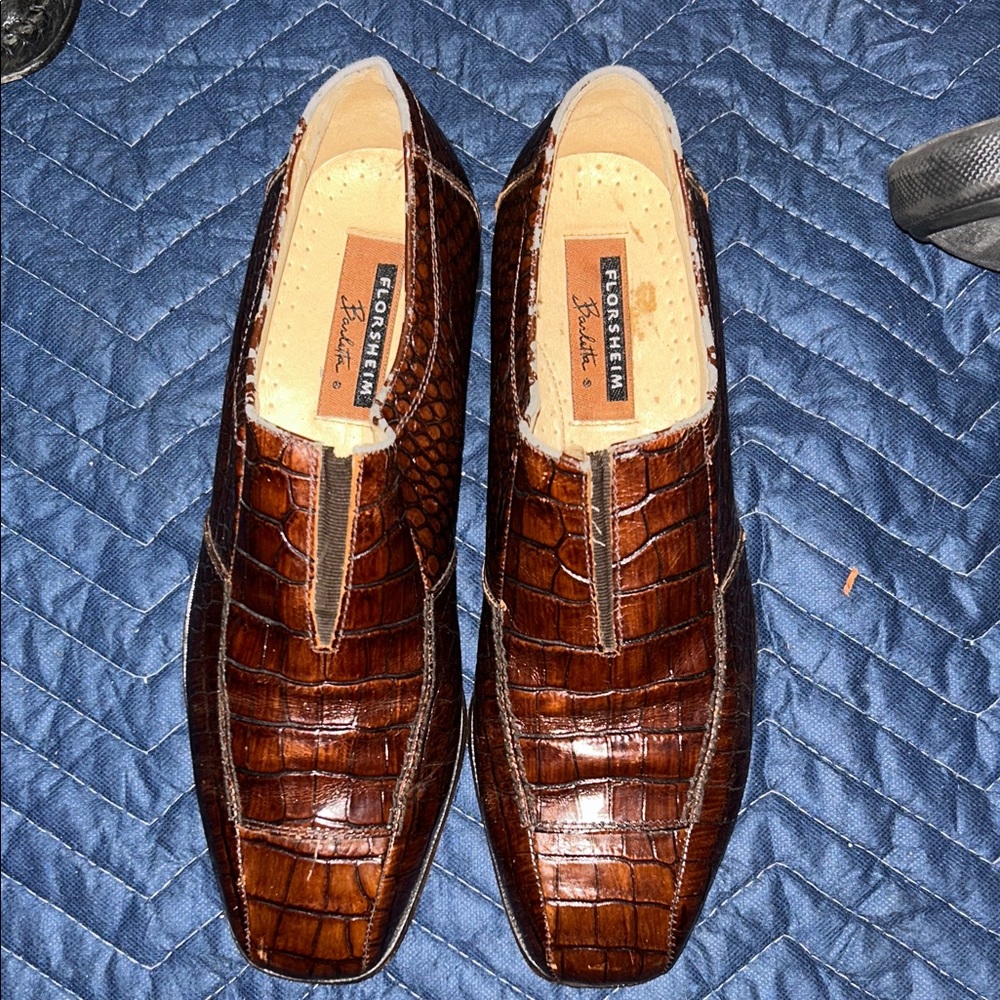 Florsheim Crocodile Leather Men's Shoes